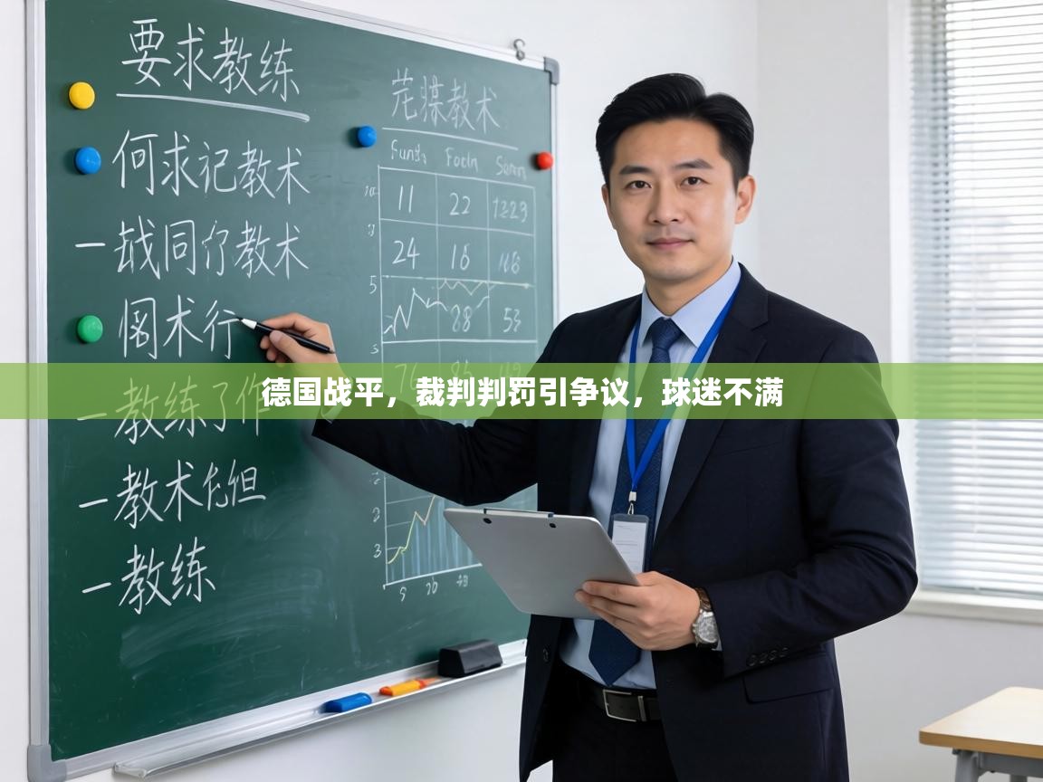 德国战平,裁判判罚引争议,球迷不满 第2张